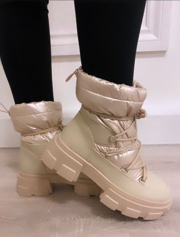 Ankle Snow Boot Latte