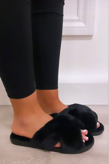 Slippers black