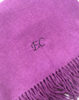 LONG Personalised Scarf Purple